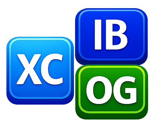 XC · IB · OG logo